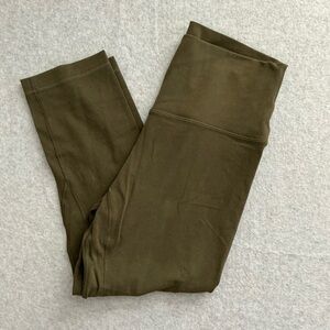 lululemon athletica Olive Green Leggings